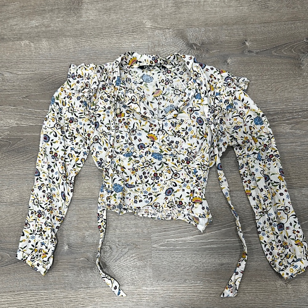 Floral Print Women's Top